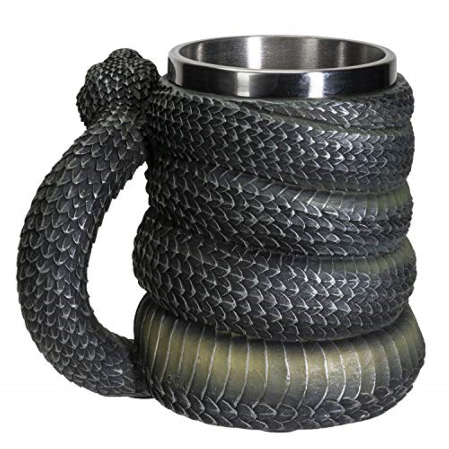 Serpent Snake Coffee Mug Cup 16 fl oz Green Anaconda Beer Tankard