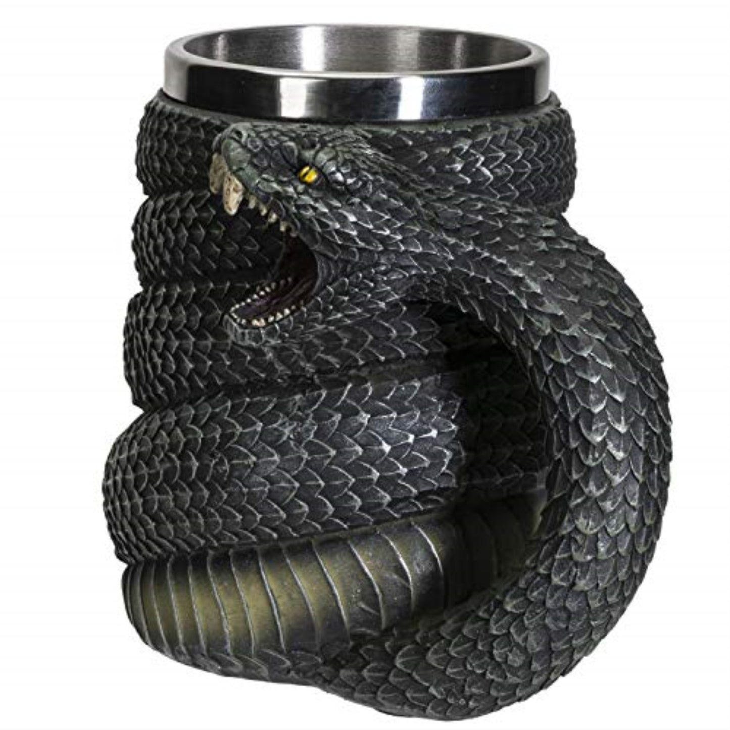 Serpent Snake Coffee Mug Cup 16 fl oz Green Anaconda Beer Tankard