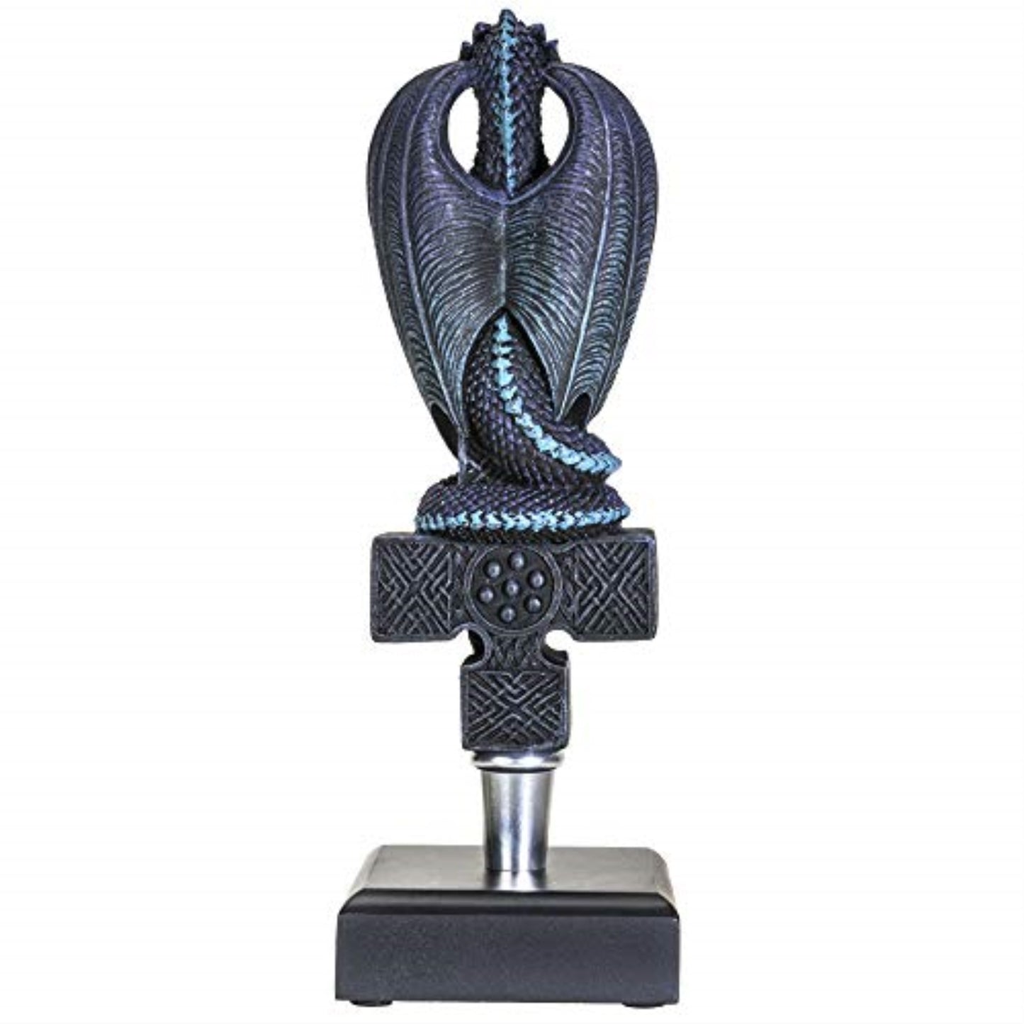 Fantasy Dragon On Celtic Cross Beer Tap Handle Display for Homebrew Kegerators Man Cave Bars Cool Beer Gift