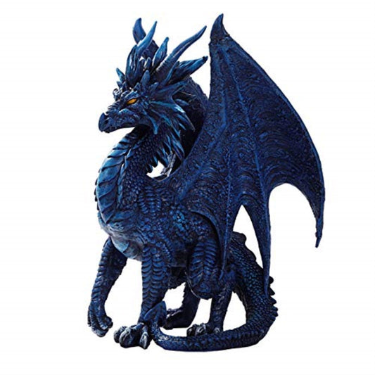 Blue Nightfall Dragon Statue by Ruth Thomson Dragons Lair 9 inch