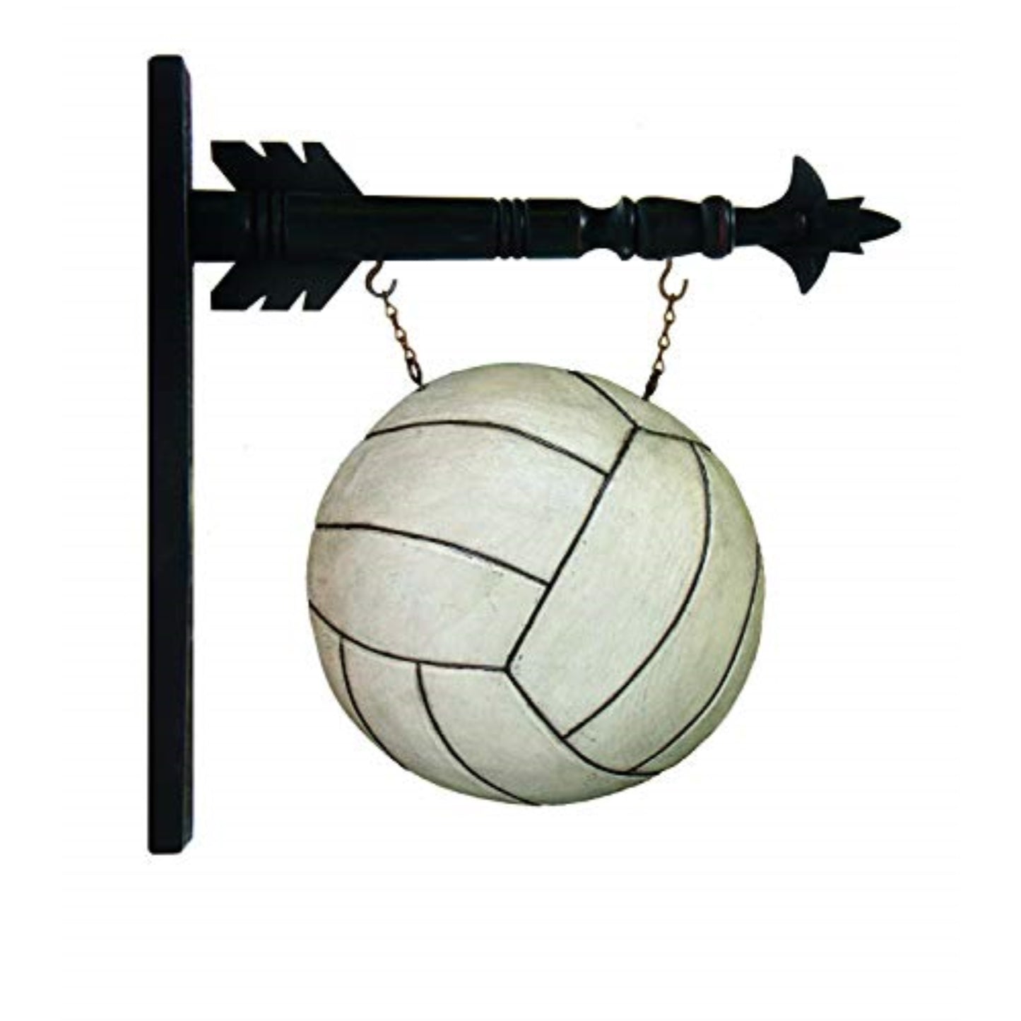 K&K Interiors White Volleyball Arrow Replacement Sign 9.75 inch - Arrow Sold Separately