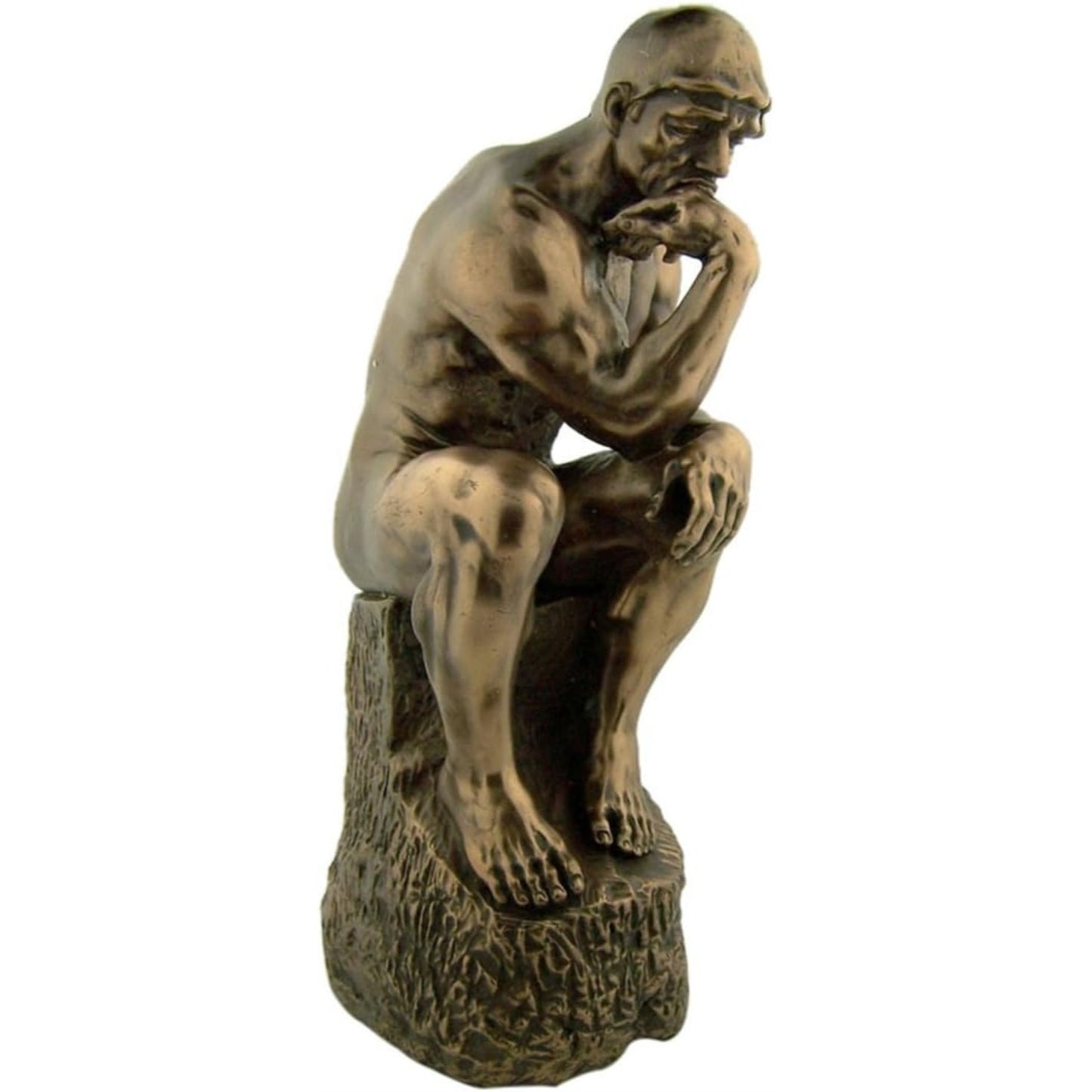 The Thinker Bronze Color Resin Statue Figurine
