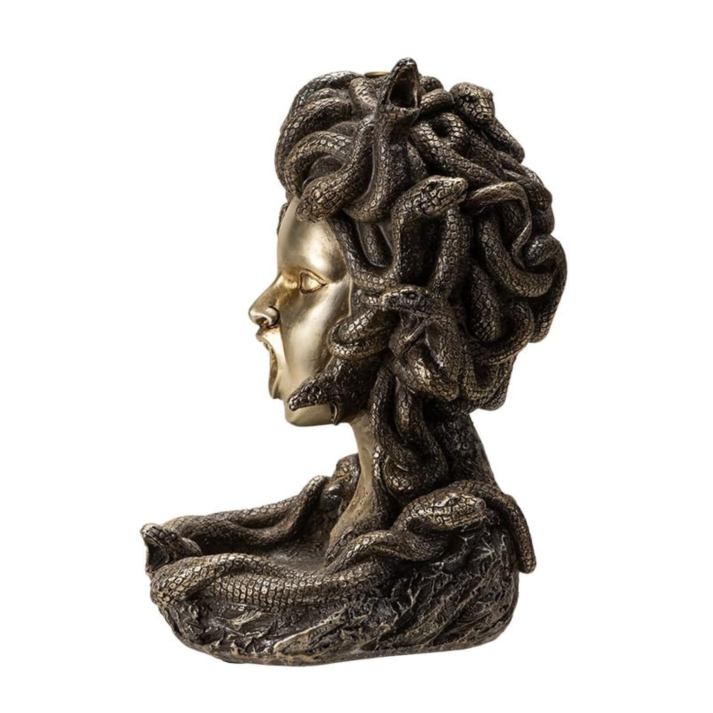 Medusa Backflow Incense Burner Greek Mythology Famous Monster Medusa Waterfall Incense Burner