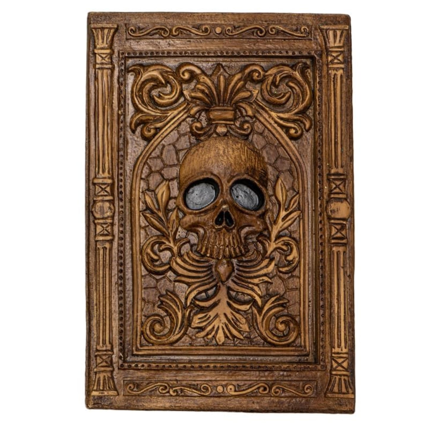 Gothic Skull Tarot Box Ornate Decorative Storage for Tarot Cards Trinkets or Jewelry