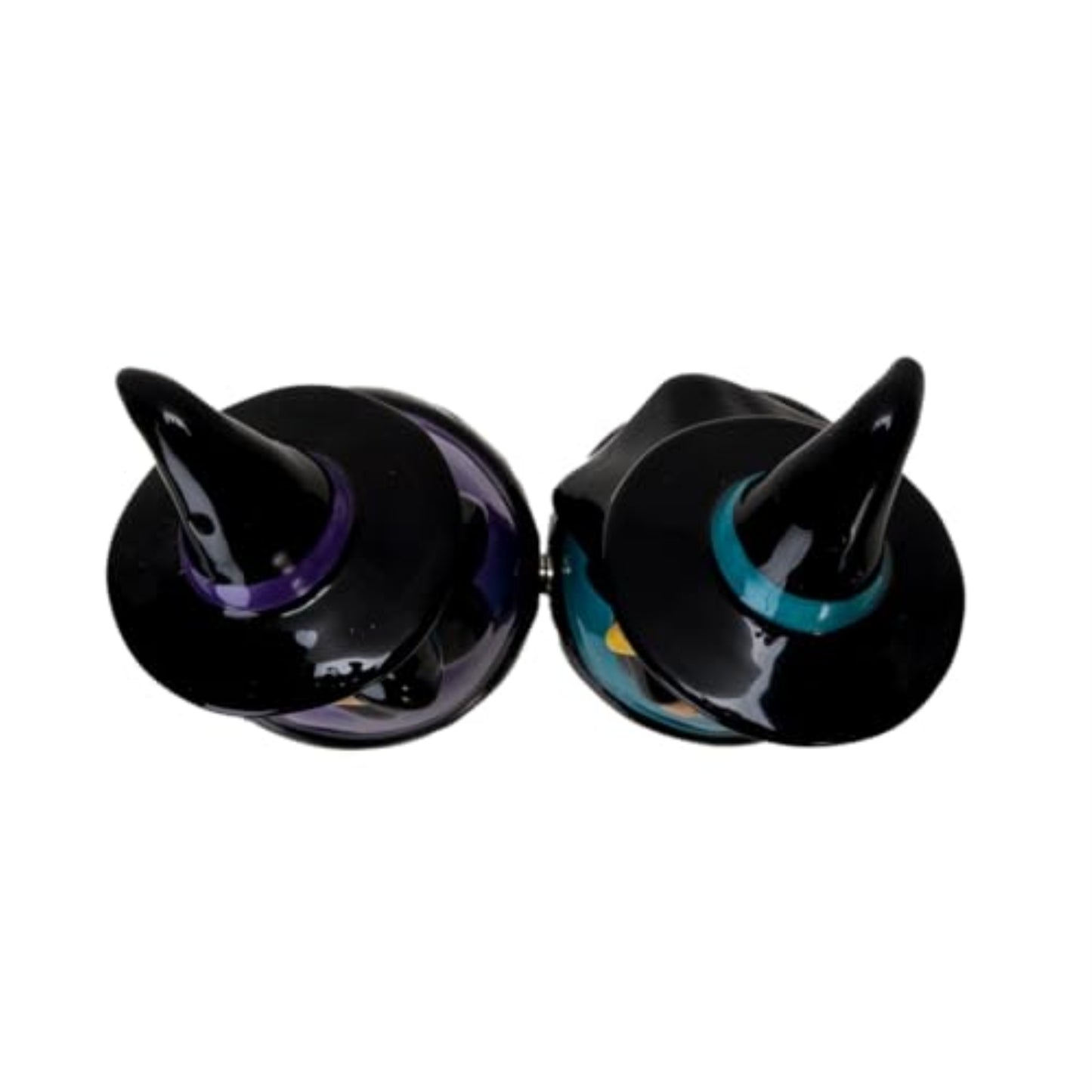 Pacific Giftware Magical Hocus Pocus Witches Magnetic Ceramic Salt and Pepper Shakers