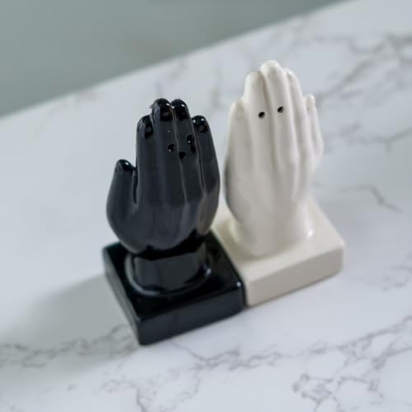 Pacific Giftware Mystic Visionary Fortune Teller Magnetic Ceramic Salt and Pepper Shakers