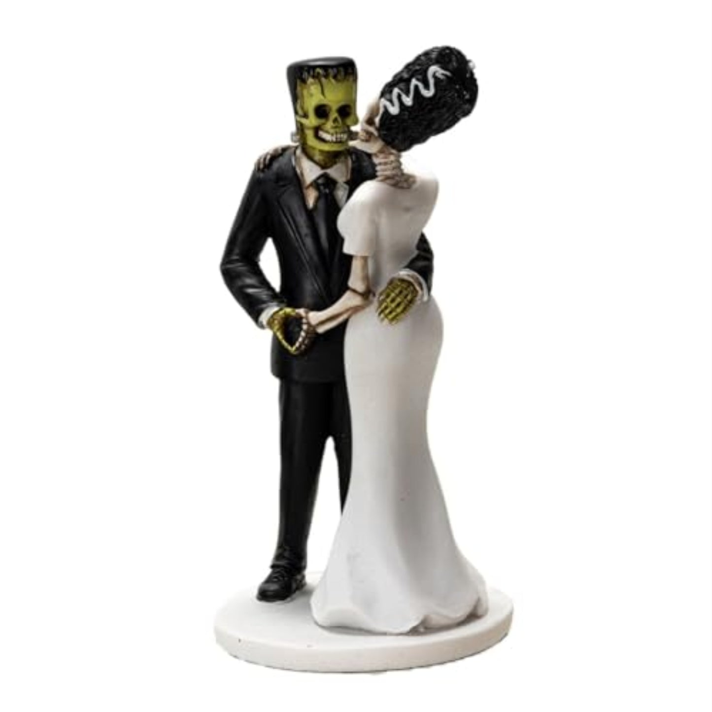 Eternal Love Frankenstein and Bride Figurine Wedding or Anniversary Collectible Figurine 7 inch