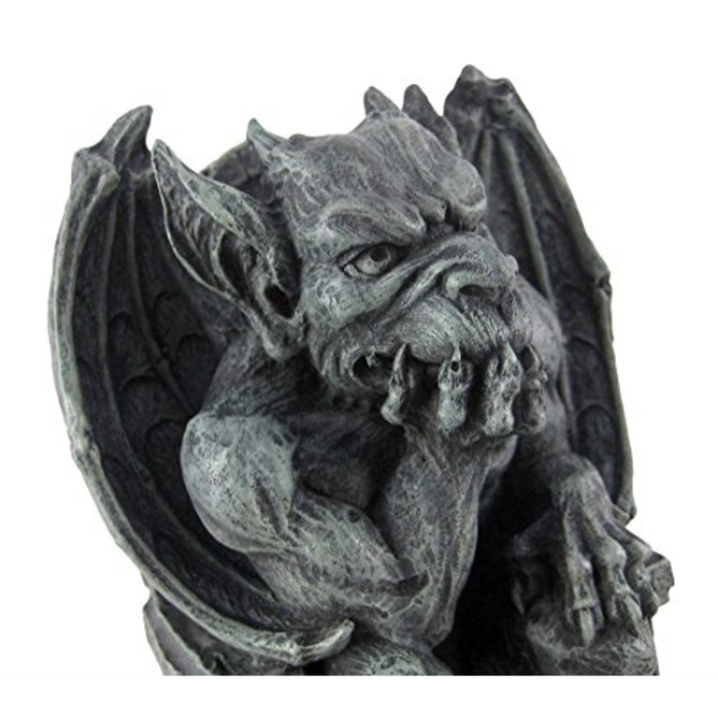 The Thinker Medieval Gargoyle Statue Resin Gothic Figurine 7.5 inch