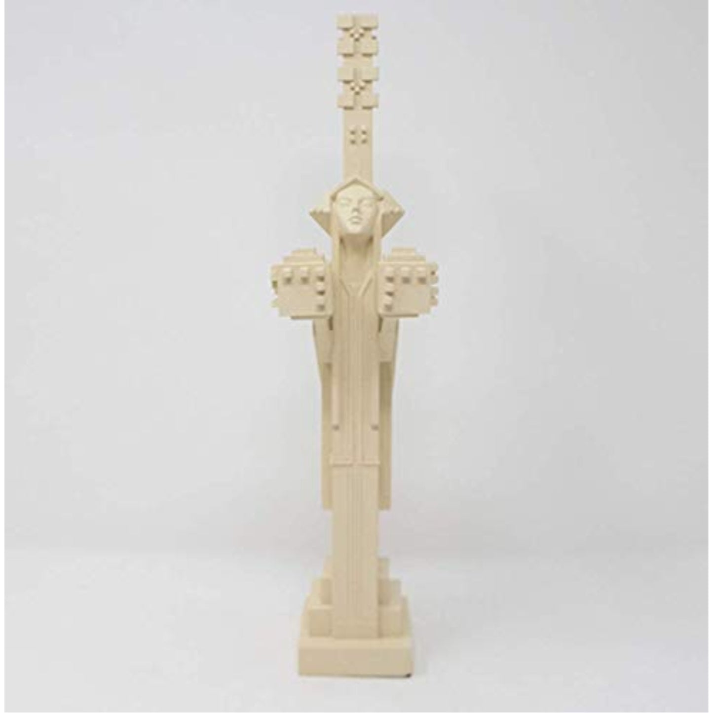 Frank Lloyd Wright Design of Sprite with Cubes Resin Figurine 14 inch