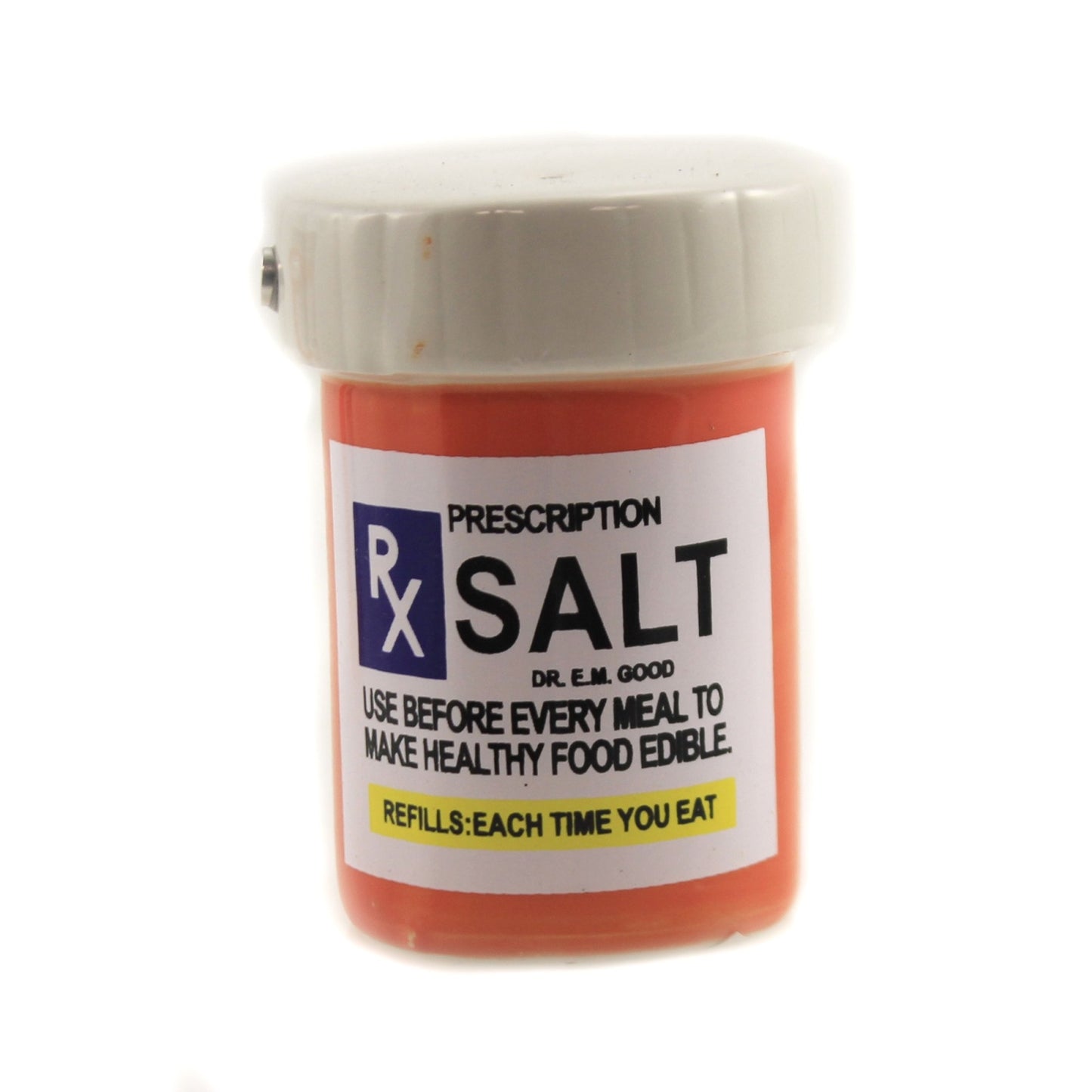 RX Pharmacy Presciption Bottles Ceramic Magnetic Salt and Pepper Shaker Set