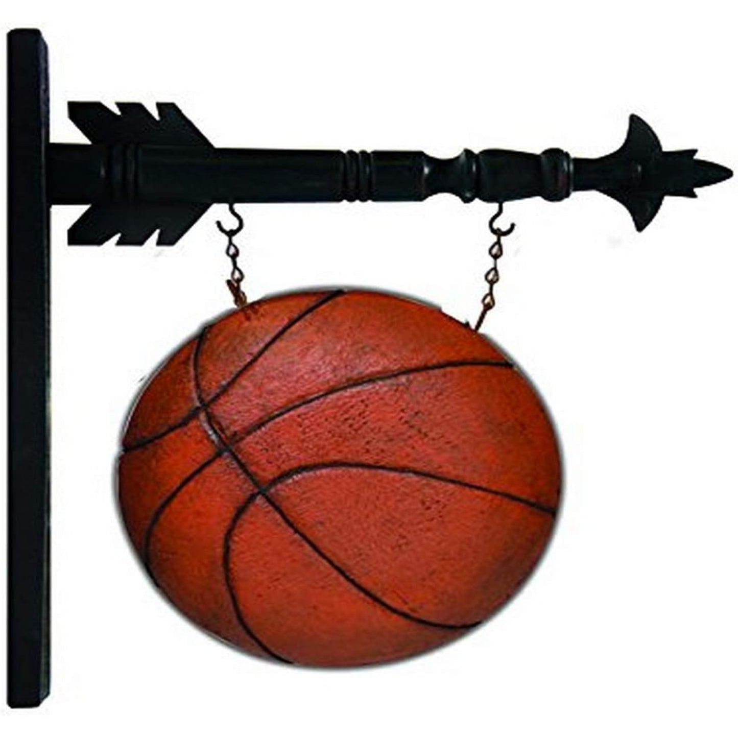 K&K Interiors Orange Basketball Arrow Replacement Sign 9.75 inch - Arrow Sold Separately