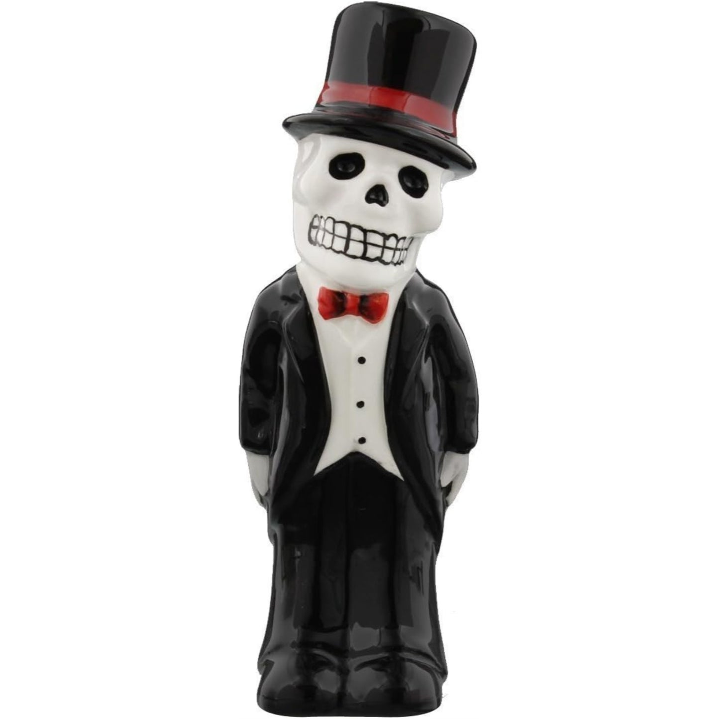 Pacific Trading Love Never Dies Skeleton Bride and Groom Magnetic Salt and Pepper Shakers