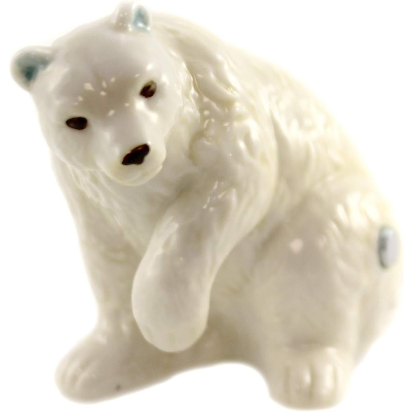 Mr. and Mrs. Polar Bear 3 inch Ceramic Salt and Pepper Shaker Set