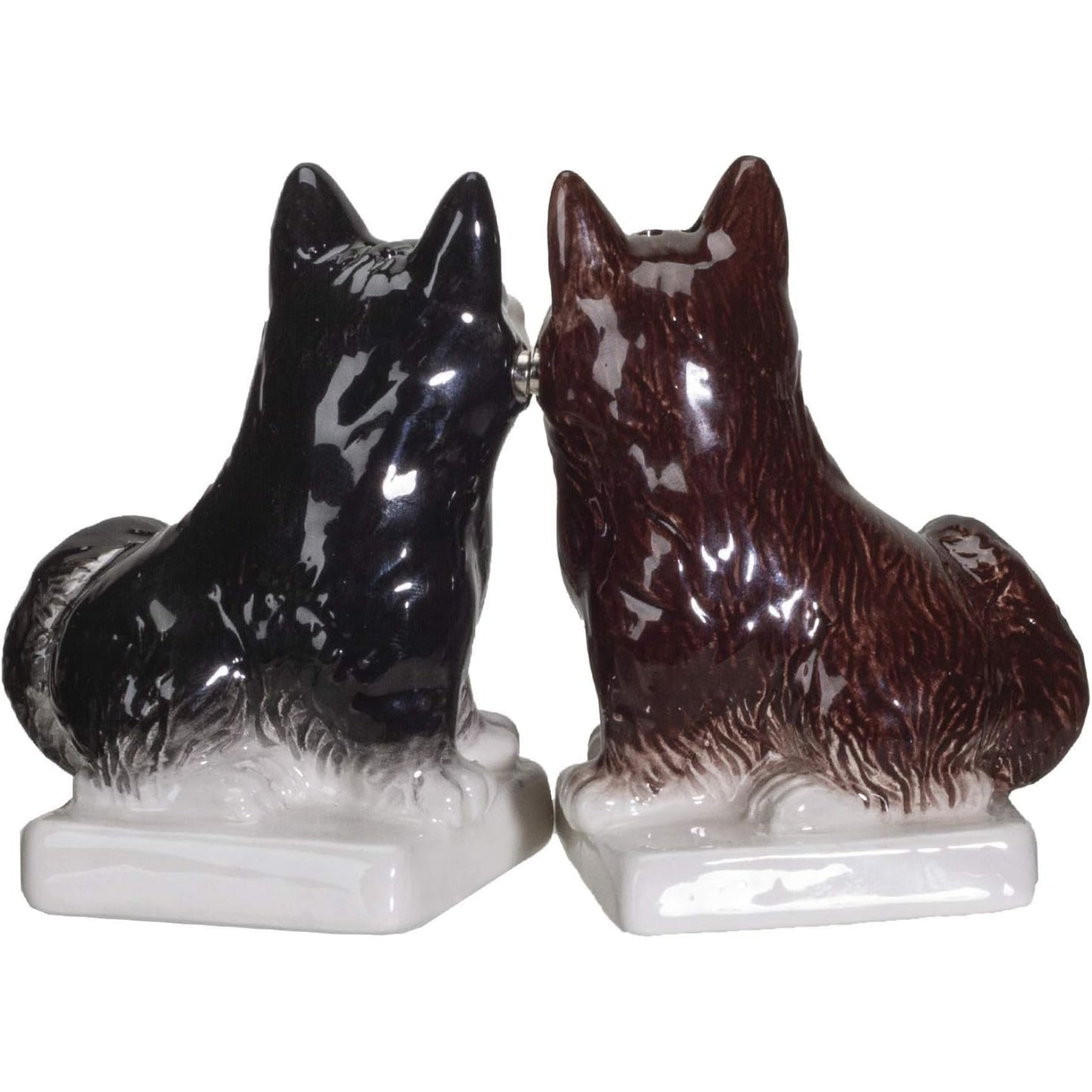We're Not Fat Huskies Ceramic Salt and Pepper Shakers Set