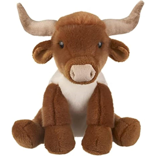 Ganz The Heritage Collection Brown Longhorn Bull Plush 12 In Stuffed Animal