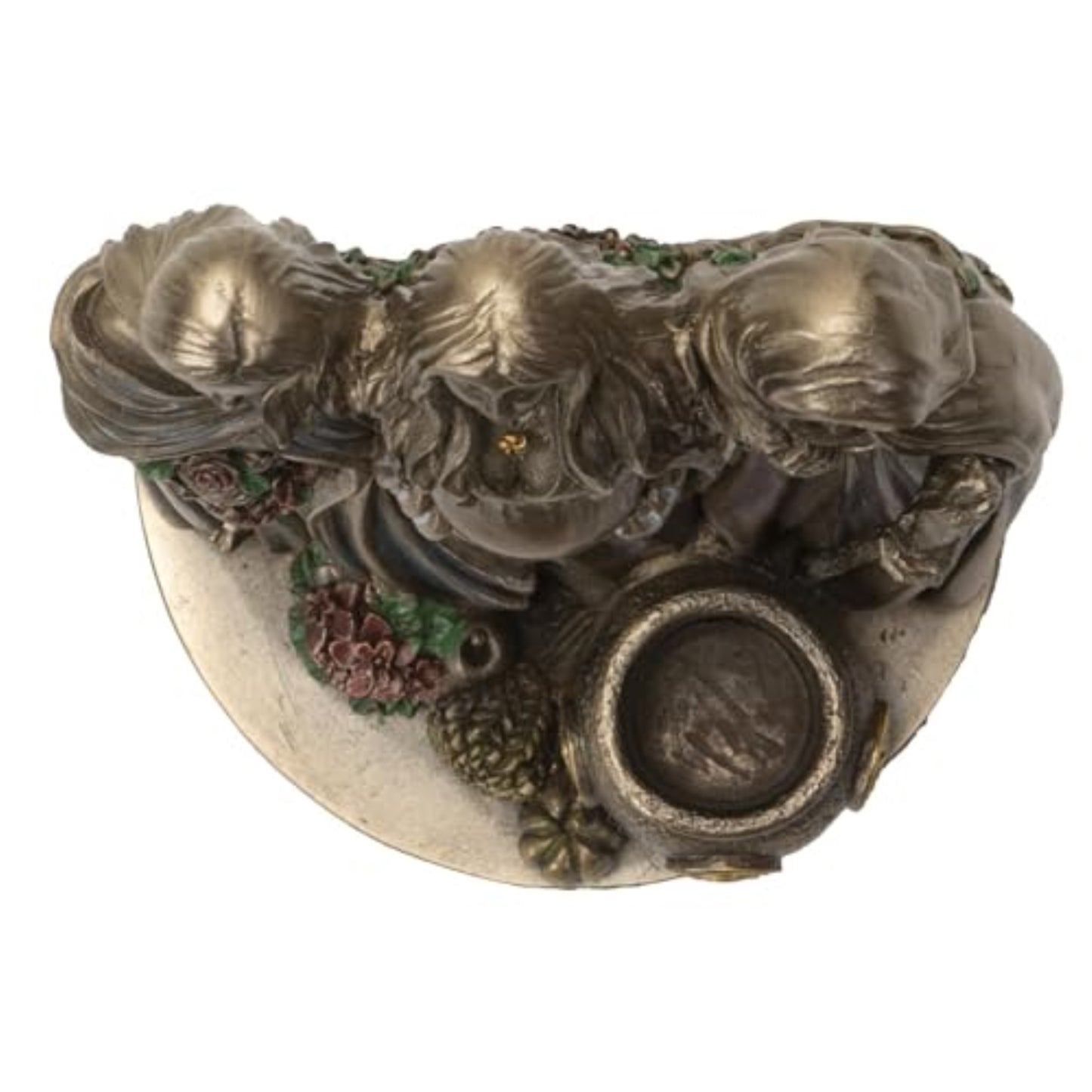Celtic Moon Goddess Statue Triple Sacred Mother Maiden Crone 5.75 inches Tall Hecate Brigid Wicca Decor
