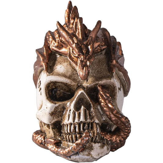 Miniature Dragon's Keeper Human Skull Mini Figurine 1.4 Inch