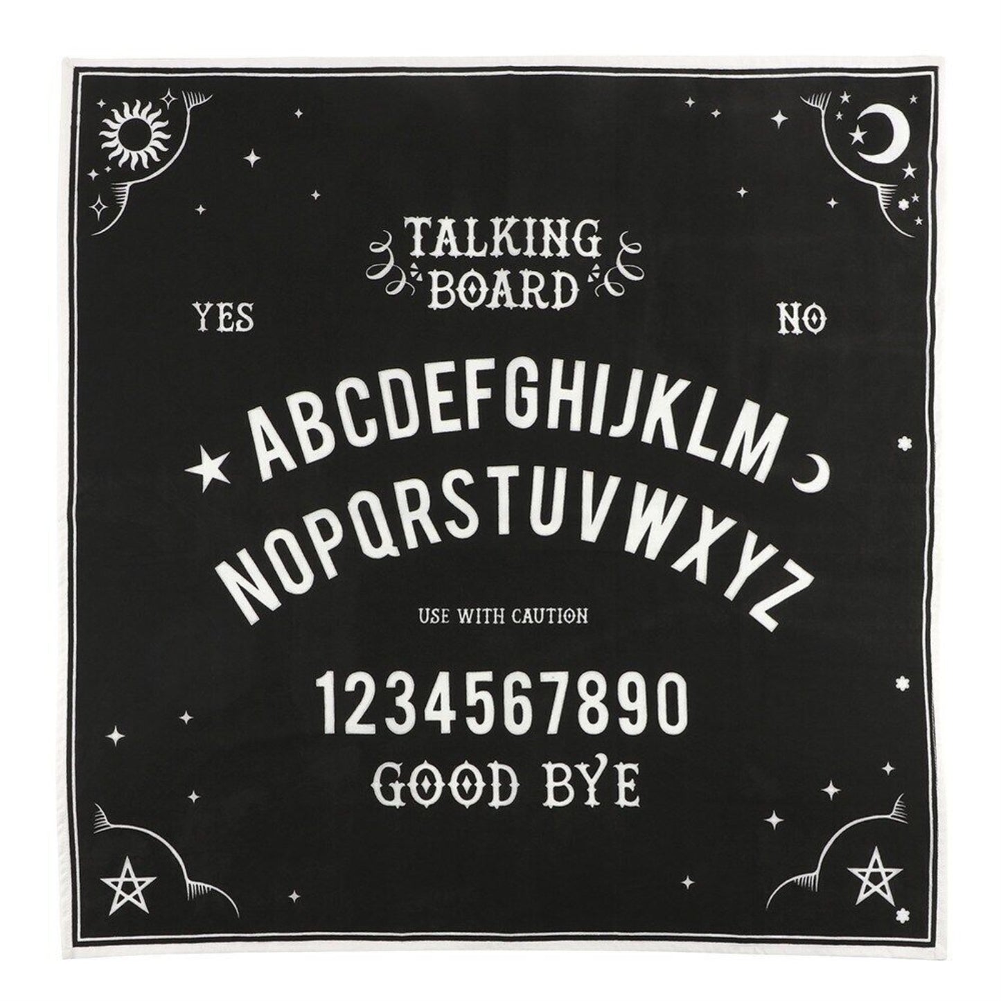 Talking Ouija Board Altar Cloth 27.5 x 27.5 Inch