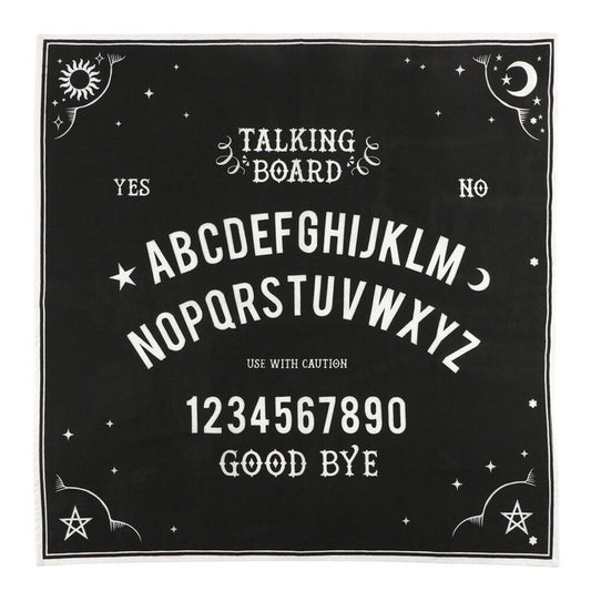 Talking Ouija Board Altar Cloth 27.5 x 27.5 Inch