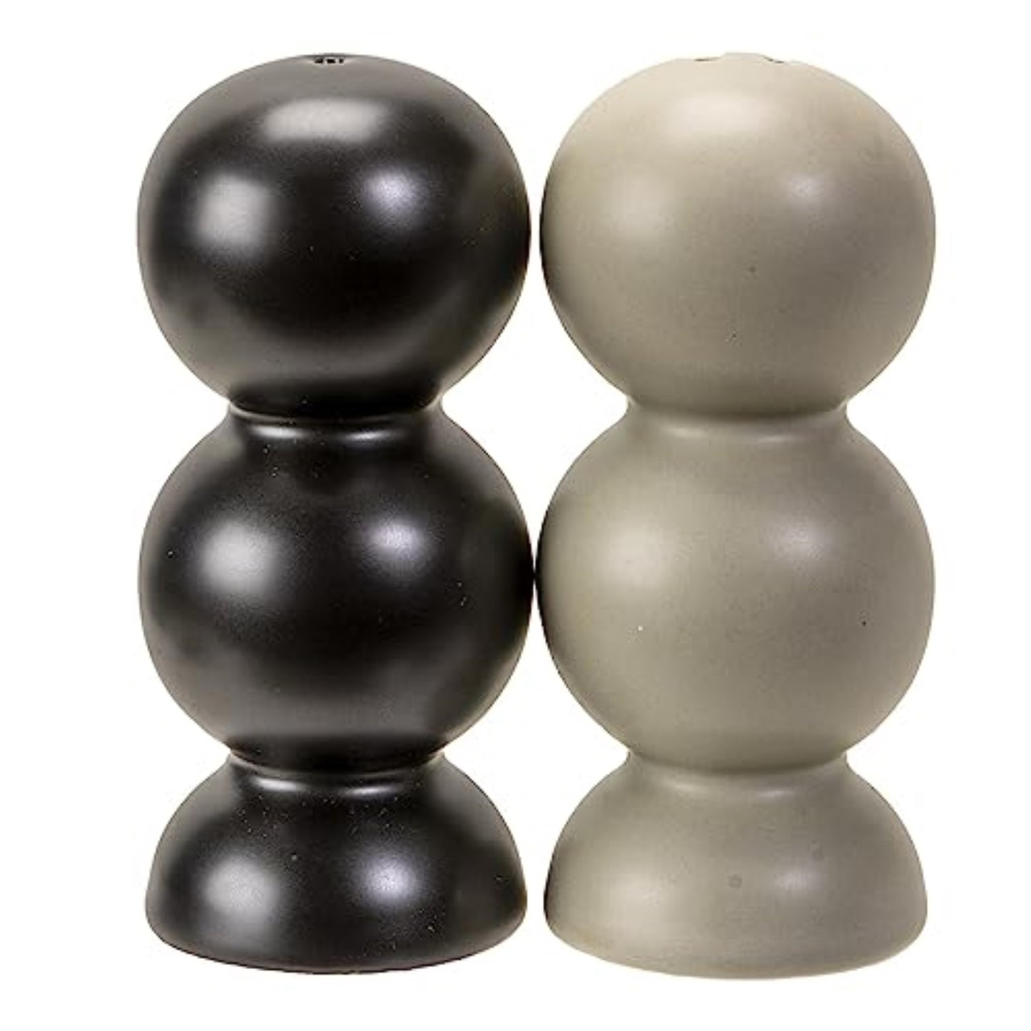 Frank Lloyd Wright Imperial Hotel Oya Stone Ceramic Salt and Pepper Shaker Set