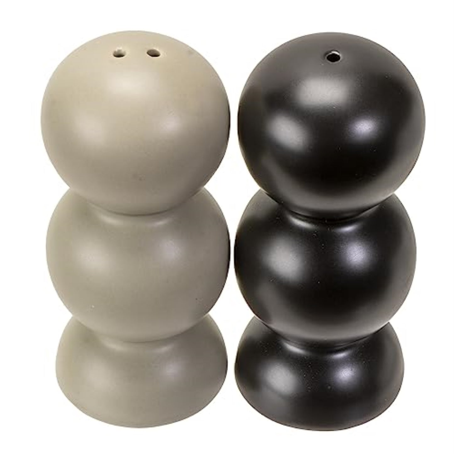Frank Lloyd Wright Imperial Hotel Oya Stone Ceramic Salt and Pepper Shaker Set