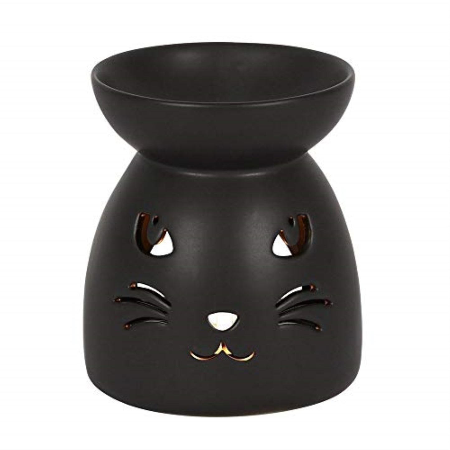 Black Cat Ceramic Oil Burner