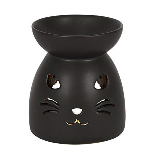 Black Cat Ceramic Oil Burner