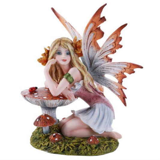 Fairy Garden Mushroom Toadstool Fairy Decorative Mini Garden Figurine 6.25 inch