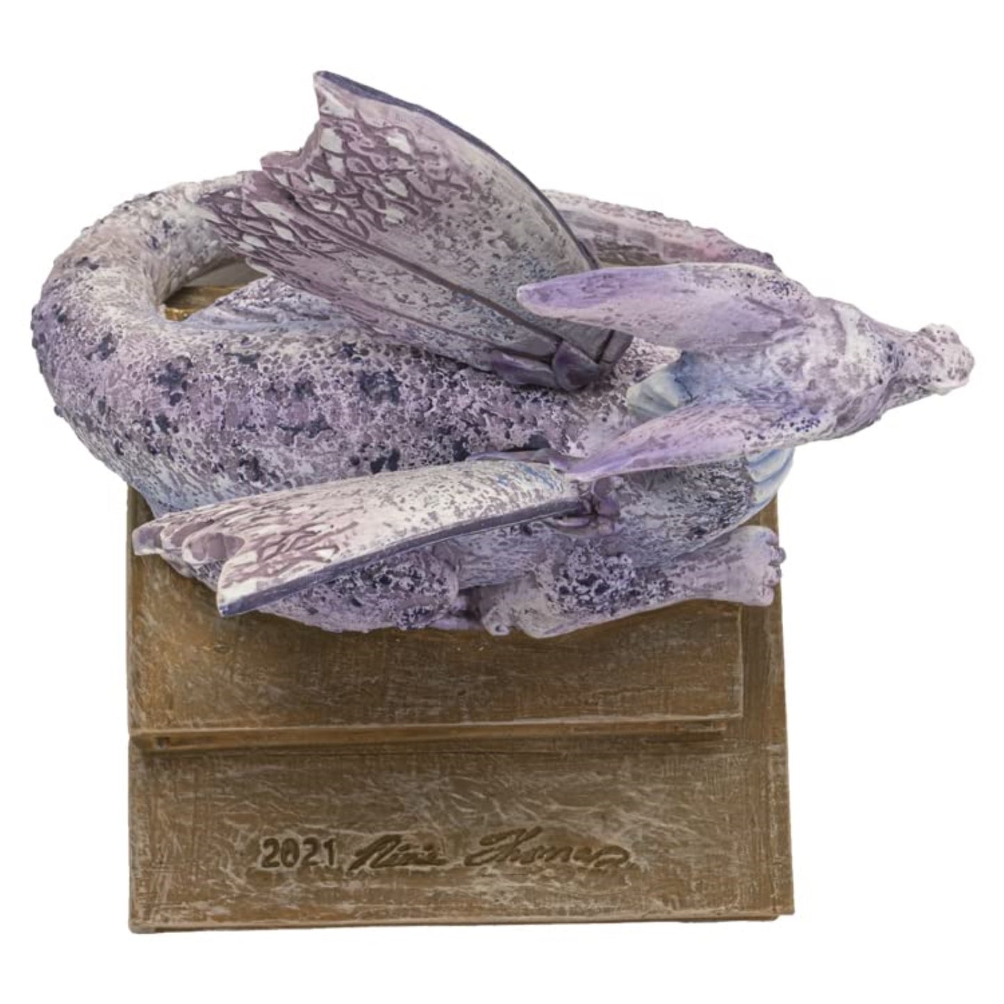 Story Time Purple Dragon on Stack of Books Resin Figurine Perfect for Book Shelf 5.1 inch by Amy Brown
