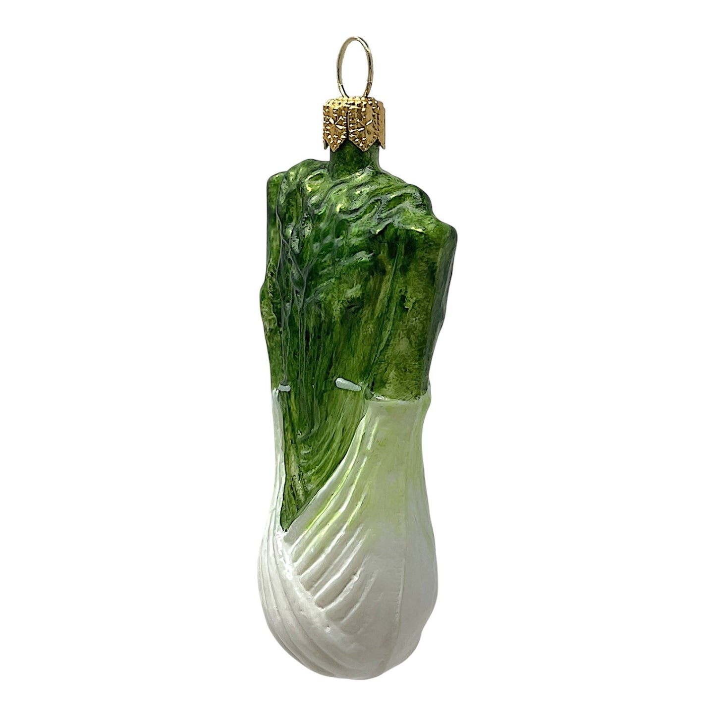 Pinnacle Peak Trading Fennel Polish Glass Christmas Ornament Food Herb Vegetable Decoration Set of 2