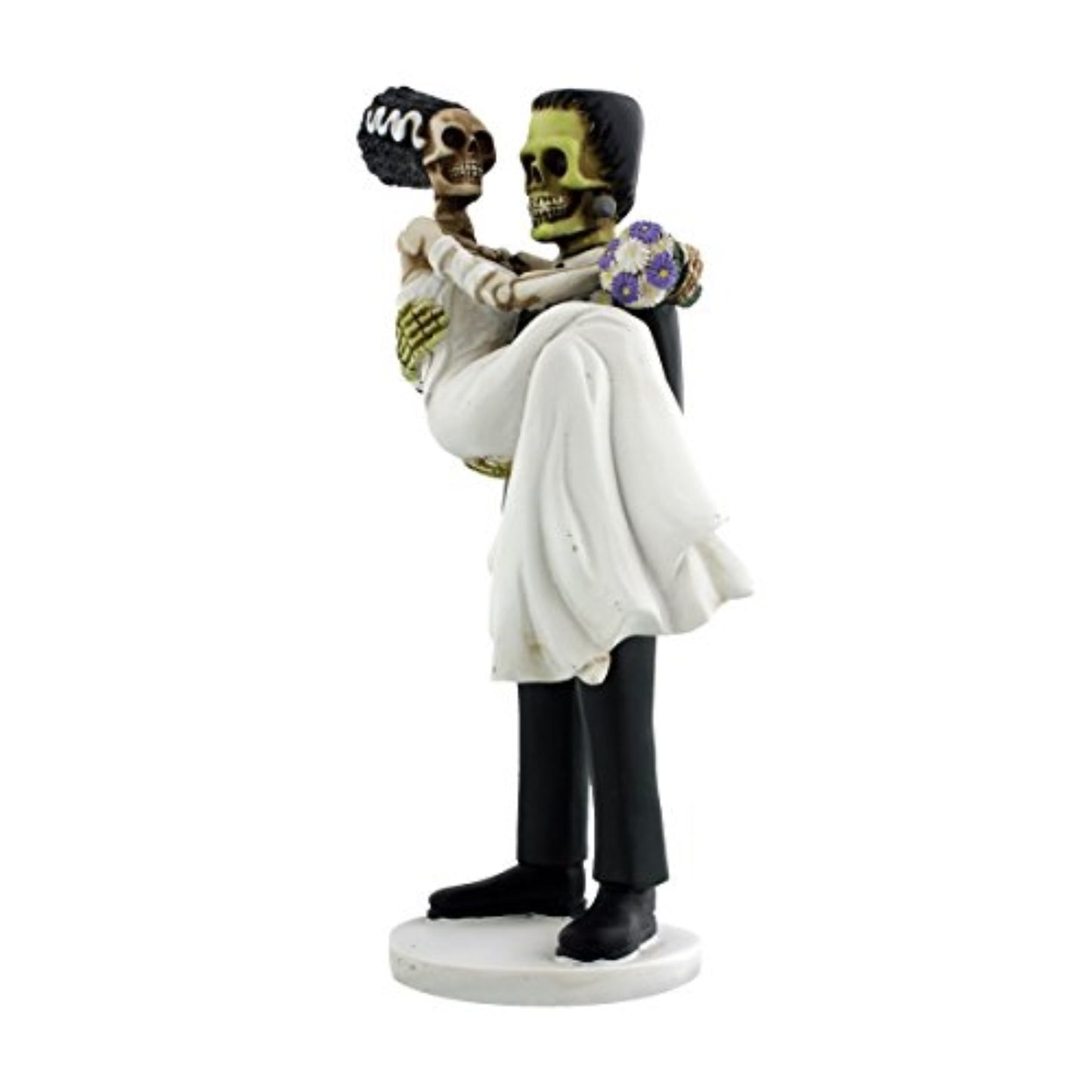 Frankenskull Monster Frankenstein and Bride Figurine 8 inch