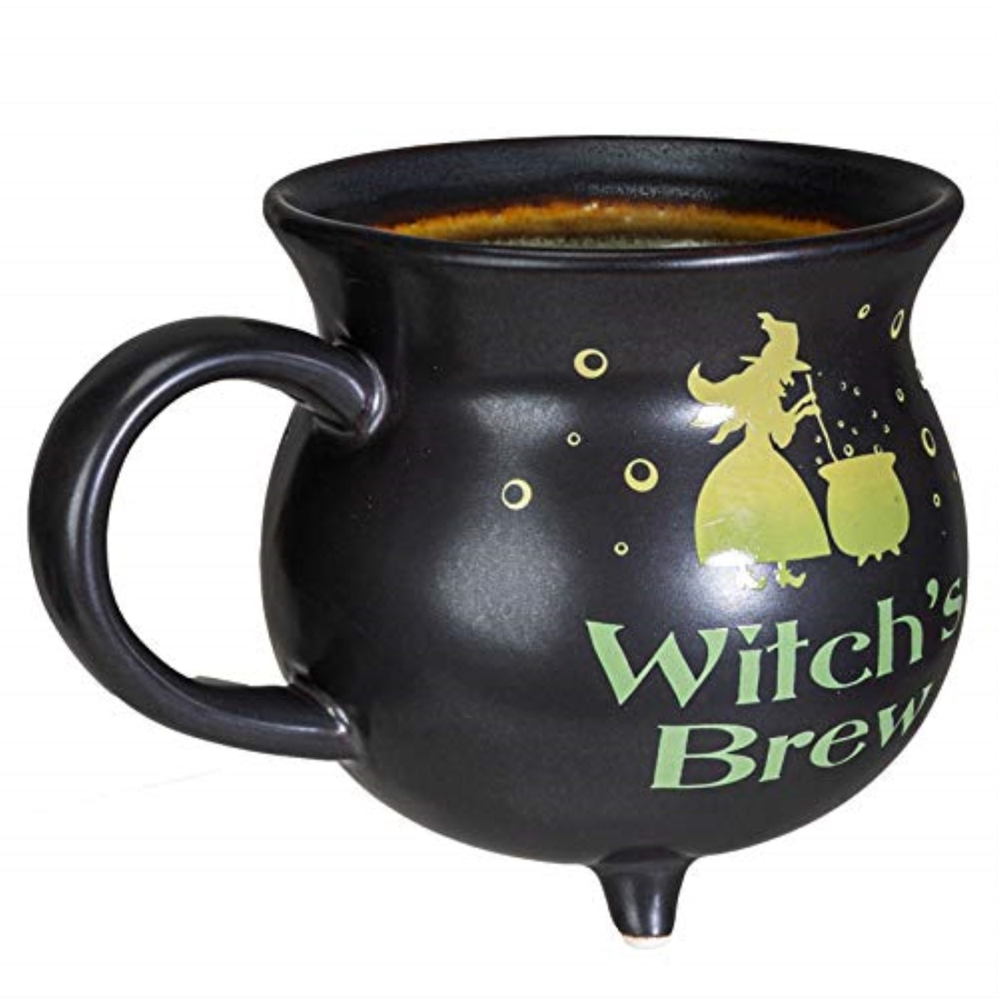 Witch's Brew Cauldron Halloween Ceramic Porcelain Coffee Mug Soup Bowl 32 fl oz
