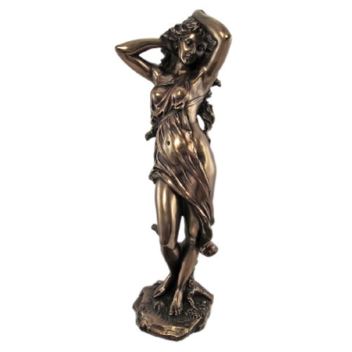 Mighty Aphrodite Grecian Goddess Resin Statue Figurine 13.25 inch