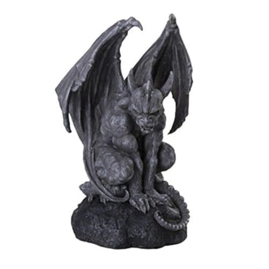 Vraskod The Sentinel Stone Gargoyle Sculpture Statue 12 Inch Tall