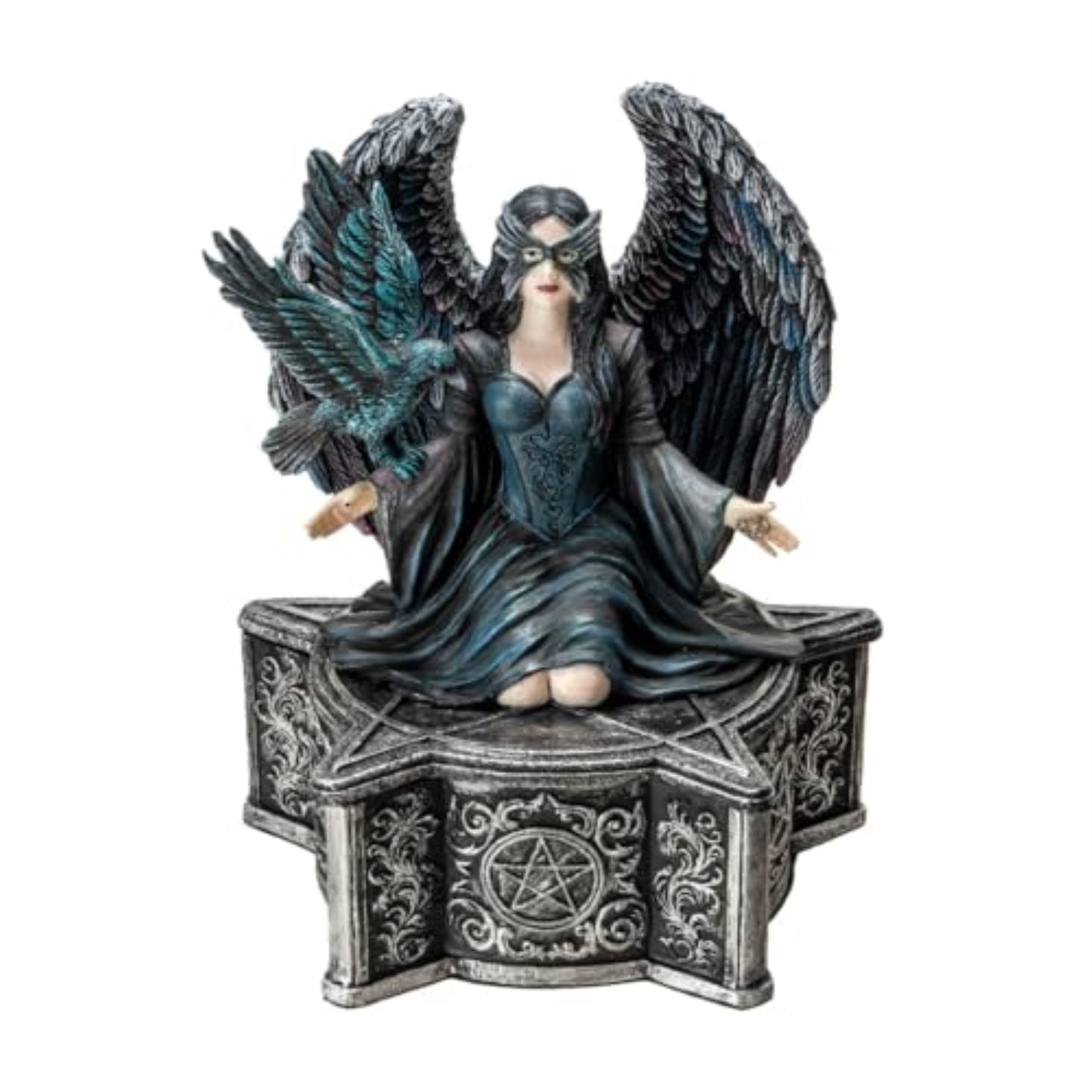 Anne Stoke Raven Gothic Style Dark Fantasy Trinket Box Home Decoration
