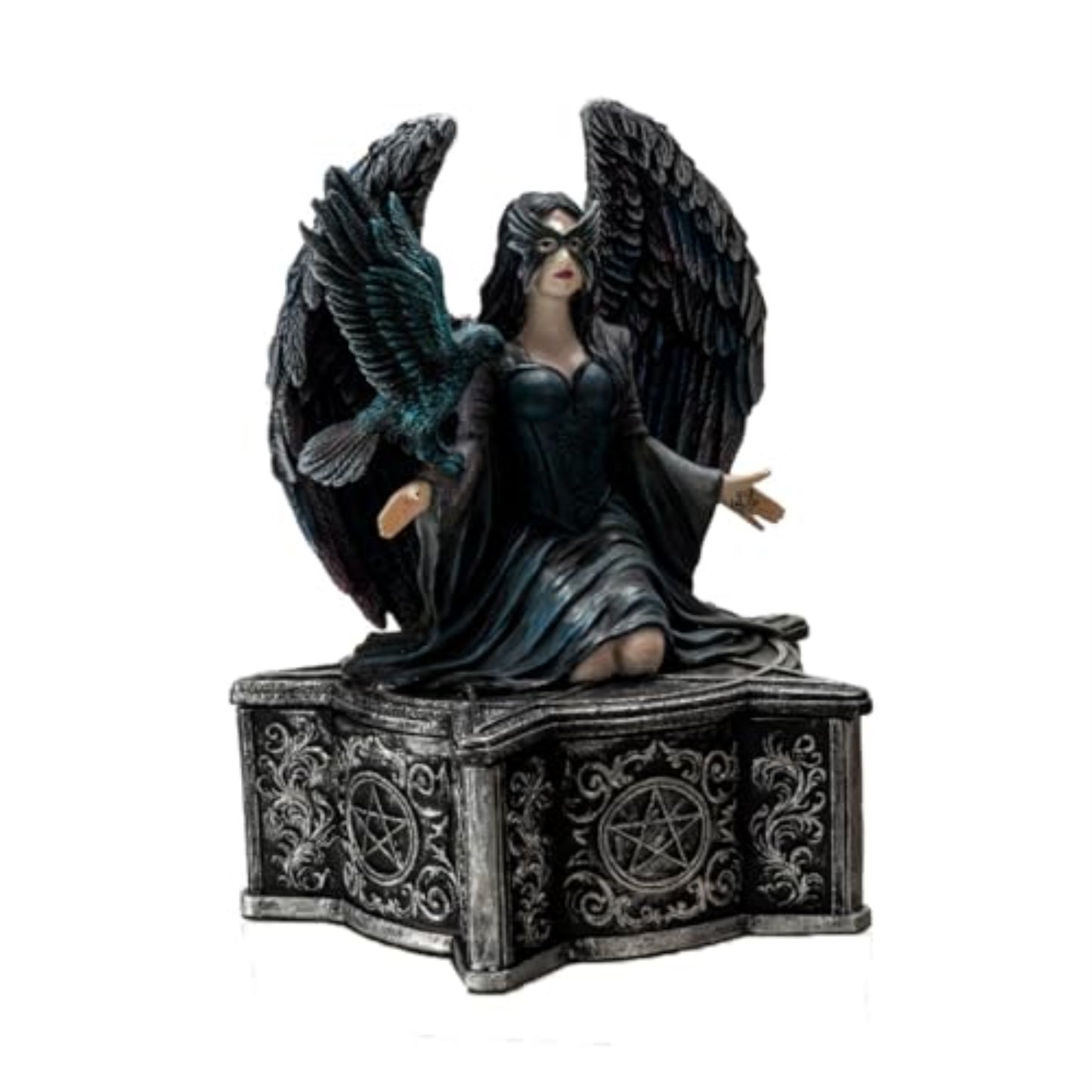 Anne Stoke Raven Gothic Style Dark Fantasy Trinket Box Home Decoration