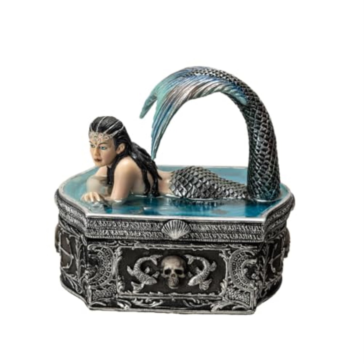 Anne Stoke Hidden Depth Mermaid Gothic Fantasy Trinket Box Home Decoration