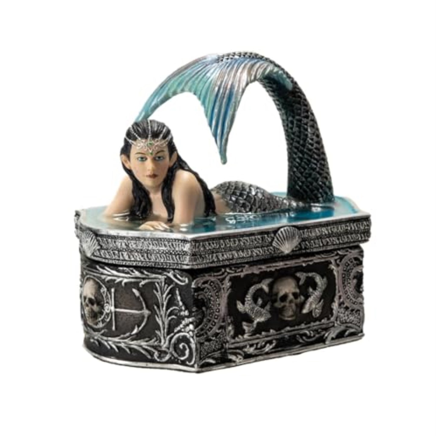 Anne Stoke Hidden Depth Mermaid Gothic Fantasy Trinket Box Home Decoration