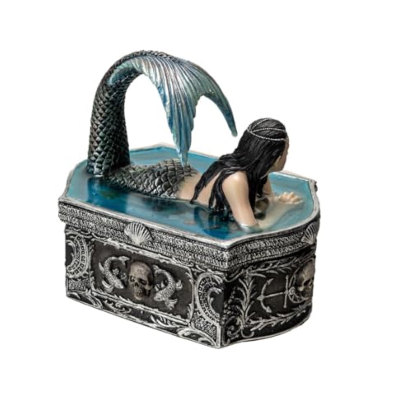 Anne Stoke Hidden Depth Mermaid Gothic Fantasy Trinket Box Home Decoration