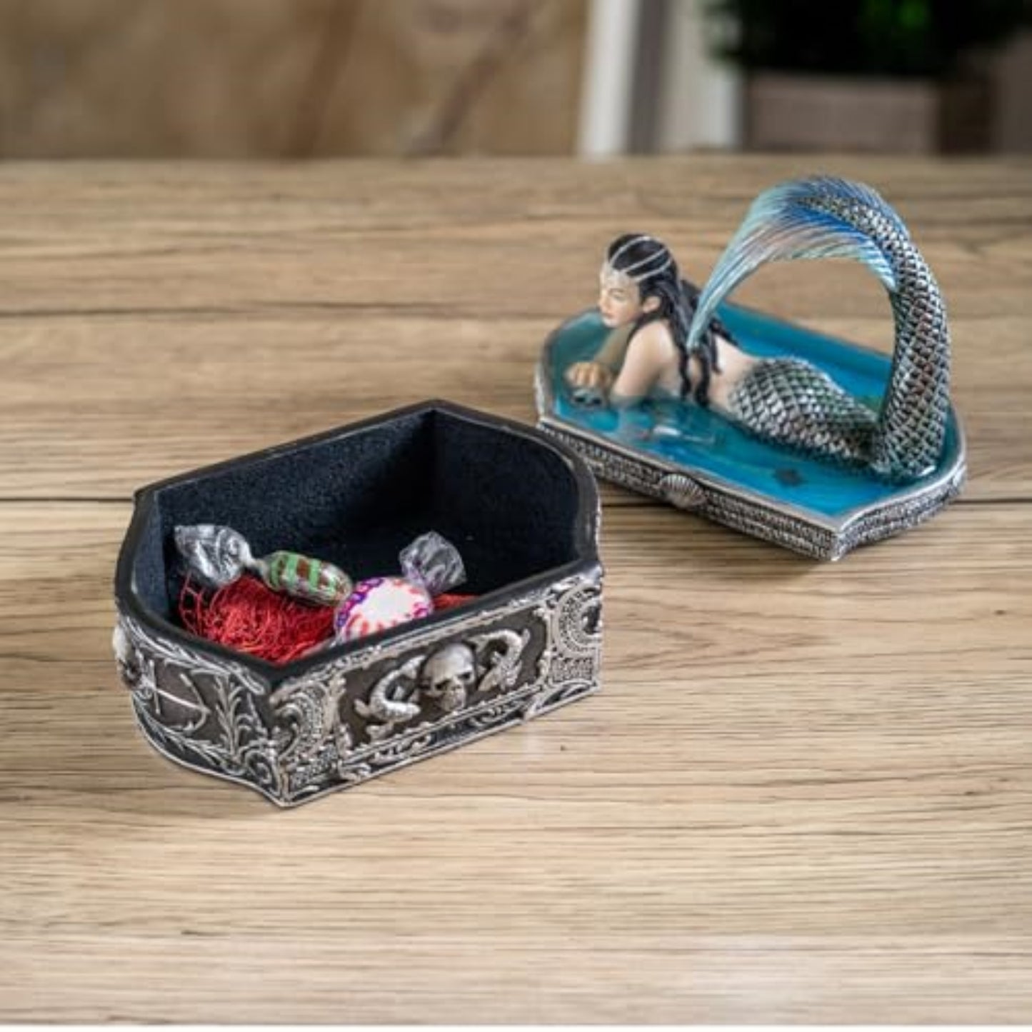 Anne Stoke Hidden Depth Mermaid Gothic Fantasy Trinket Box Home Decoration