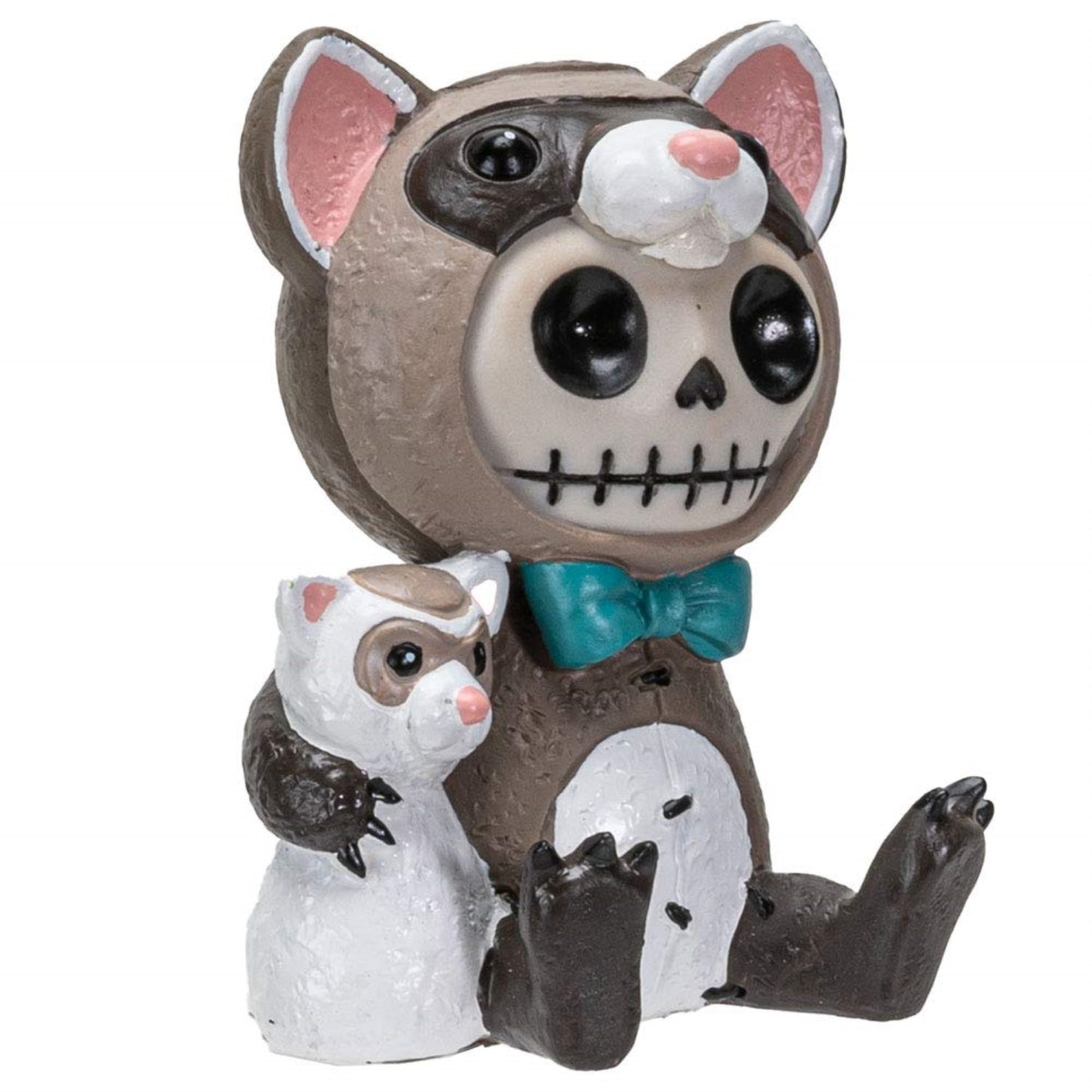 Furrybones Ferris Skeleton in Ferret Costume Figurine 3 inch