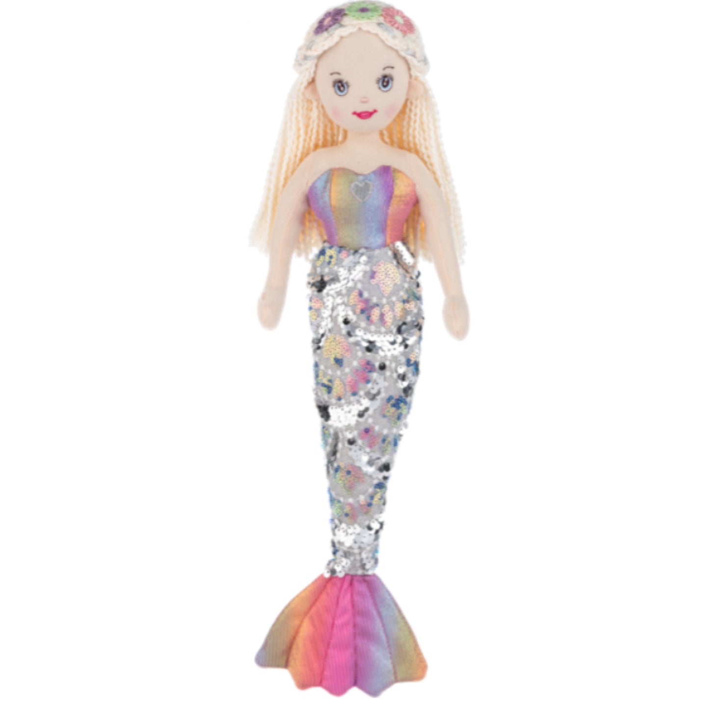 Ganz Shimmer Cove Mermaid Shelly Plush Stuffed Animal 18 inch