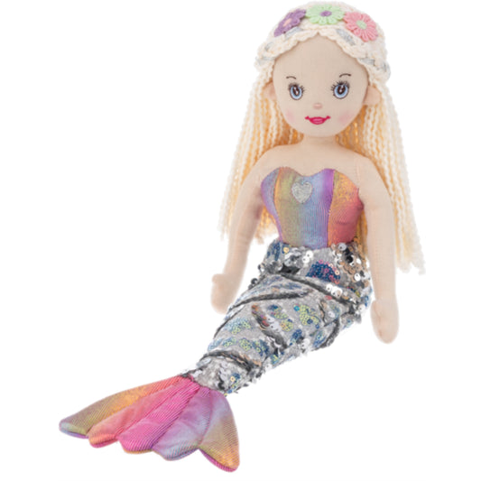 Ganz Shimmer Cove Mermaid Shelly Plush Stuffed Animal 18 inch