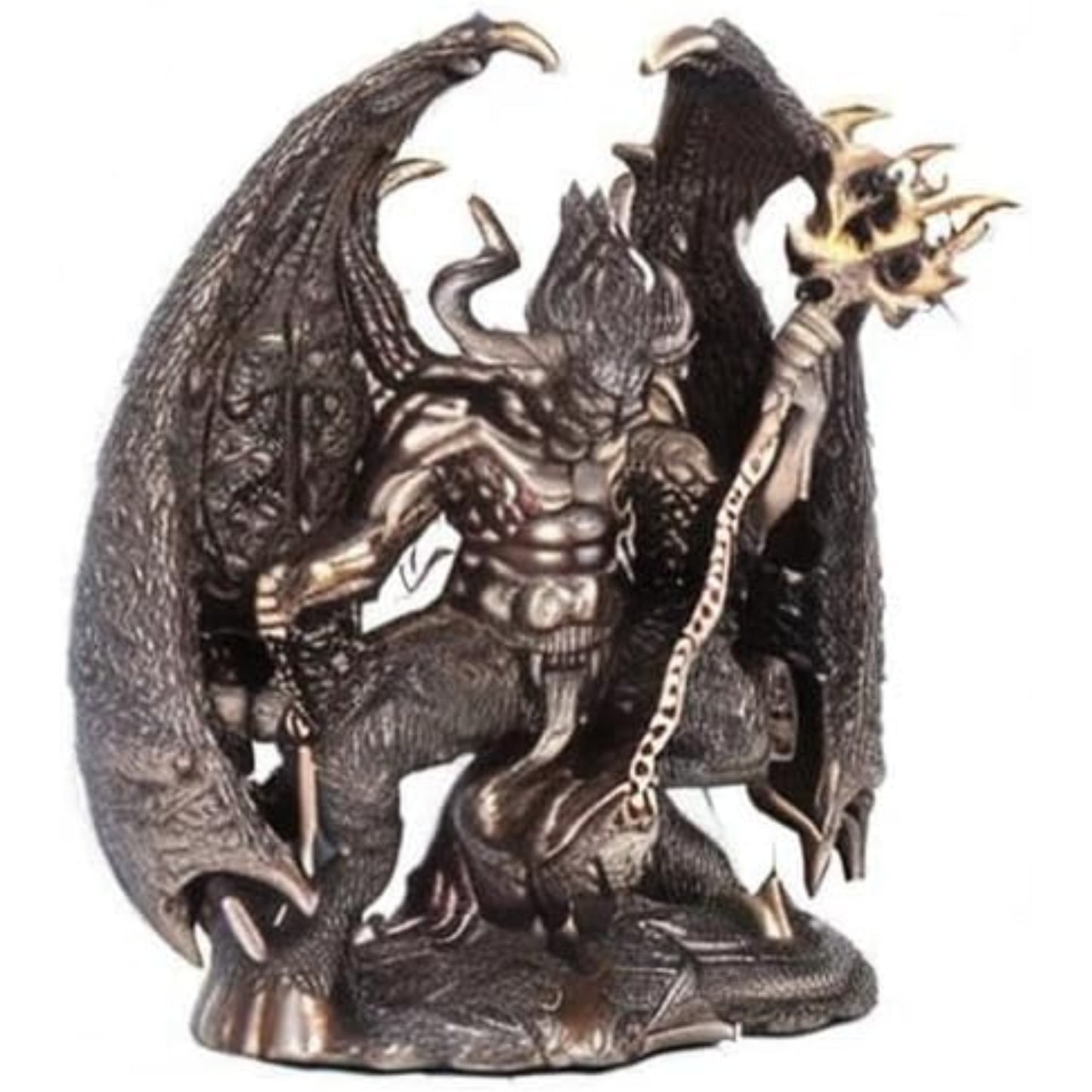 Lucifer Devil Home Decor Statue Figurine The Falling Angel Satan 9.75 inch