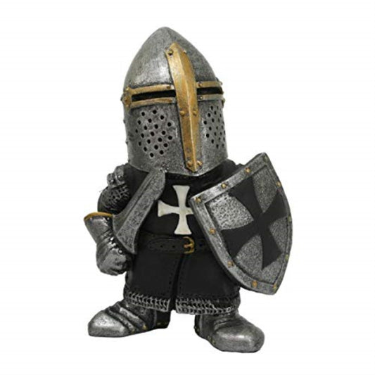 Medieval Times Crusader Helmet Knight Small Collectible Figurine 4.5 inch