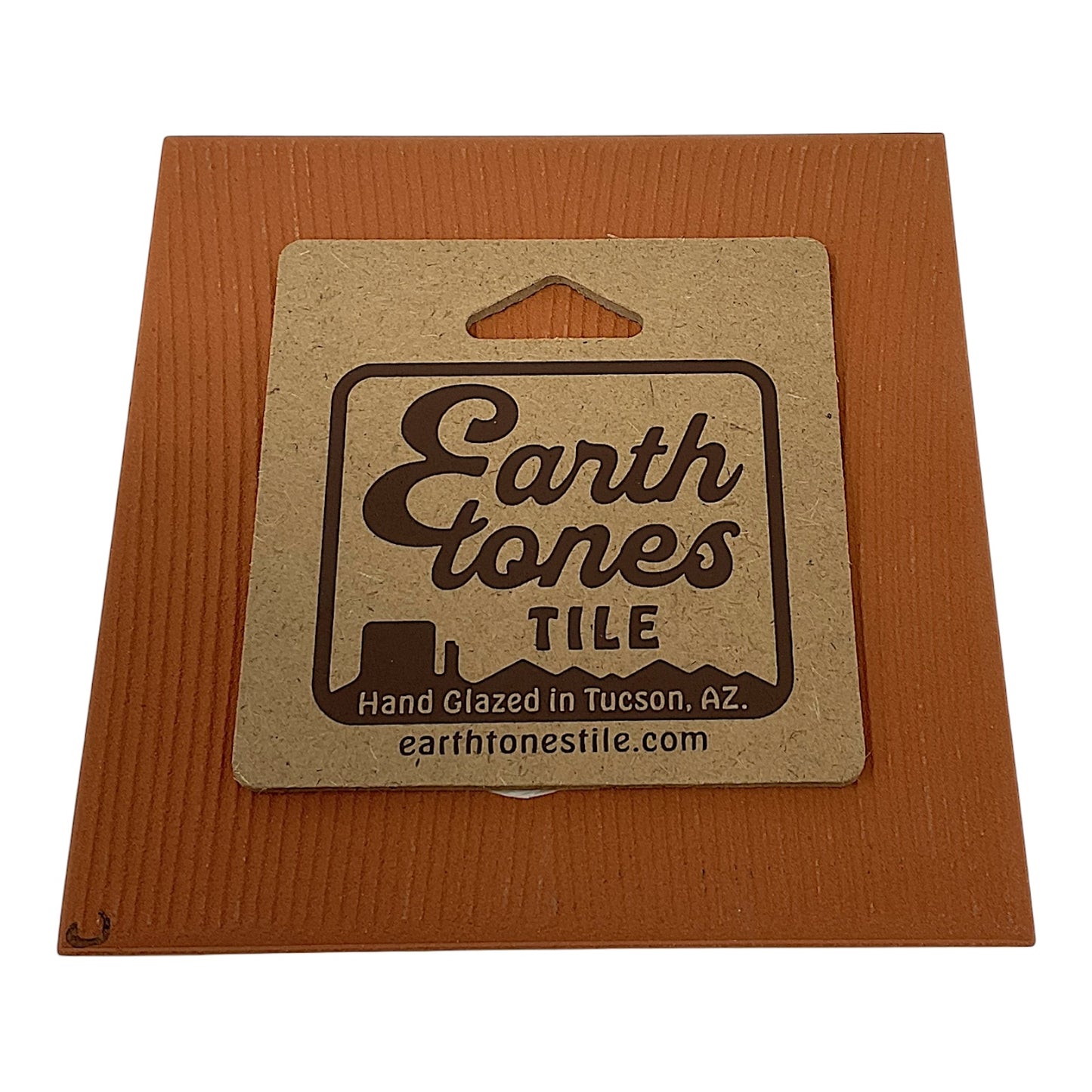 Earthtones Sedona Arizona Cathedral Rock 6X6 Colorful Hand Glazed Southwest Decorative Tile