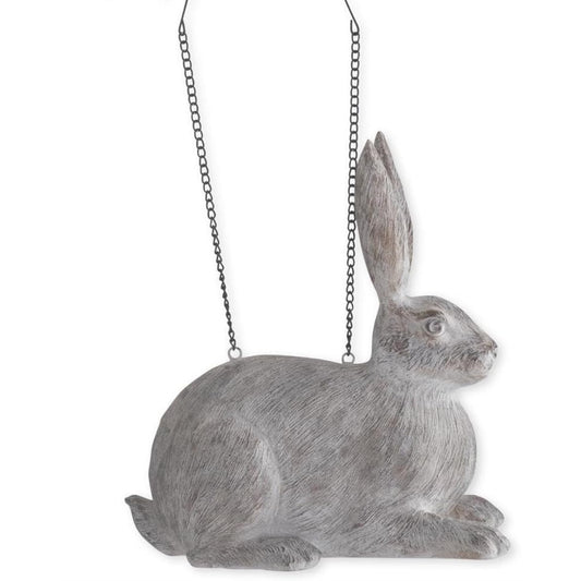 K&K Interiors Gray Resin Textured Rabbit Arrow Replacement Sign 14.5 inch - Arrow Sold Separately