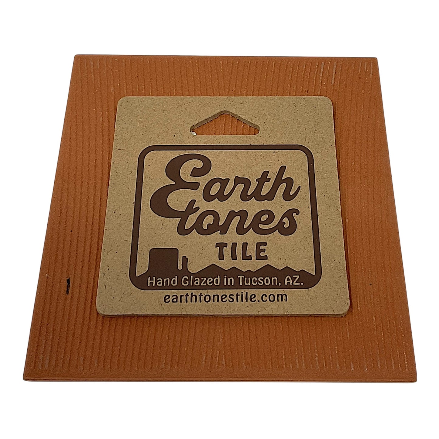 Earthtones Kokopelli Flower Charmer 6X6 Hand Glazed Southwestern Decorative Tile or Kitchen Trivet