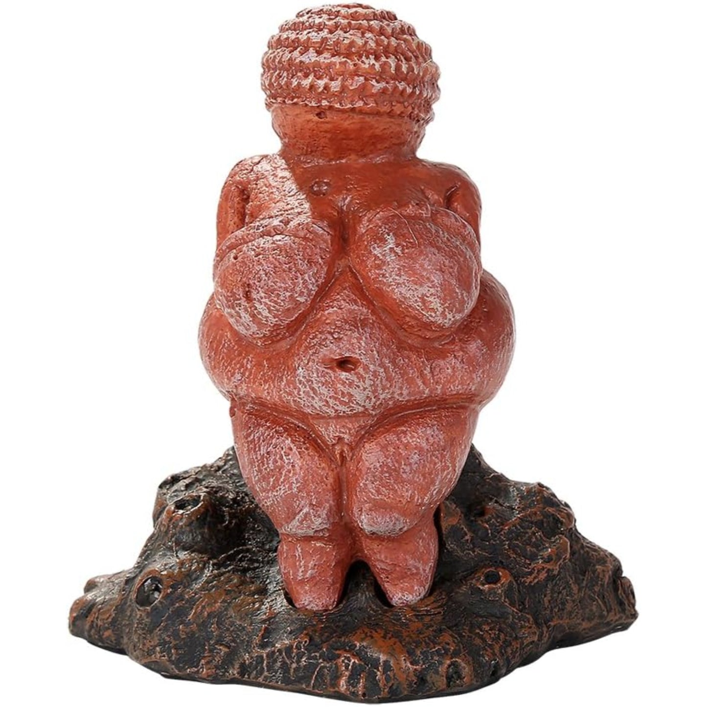 Venus of Willendorf Ice Age Great Mother Goddess Statue Designed by Oberon Zell 4.75 inch Tall Removable Base