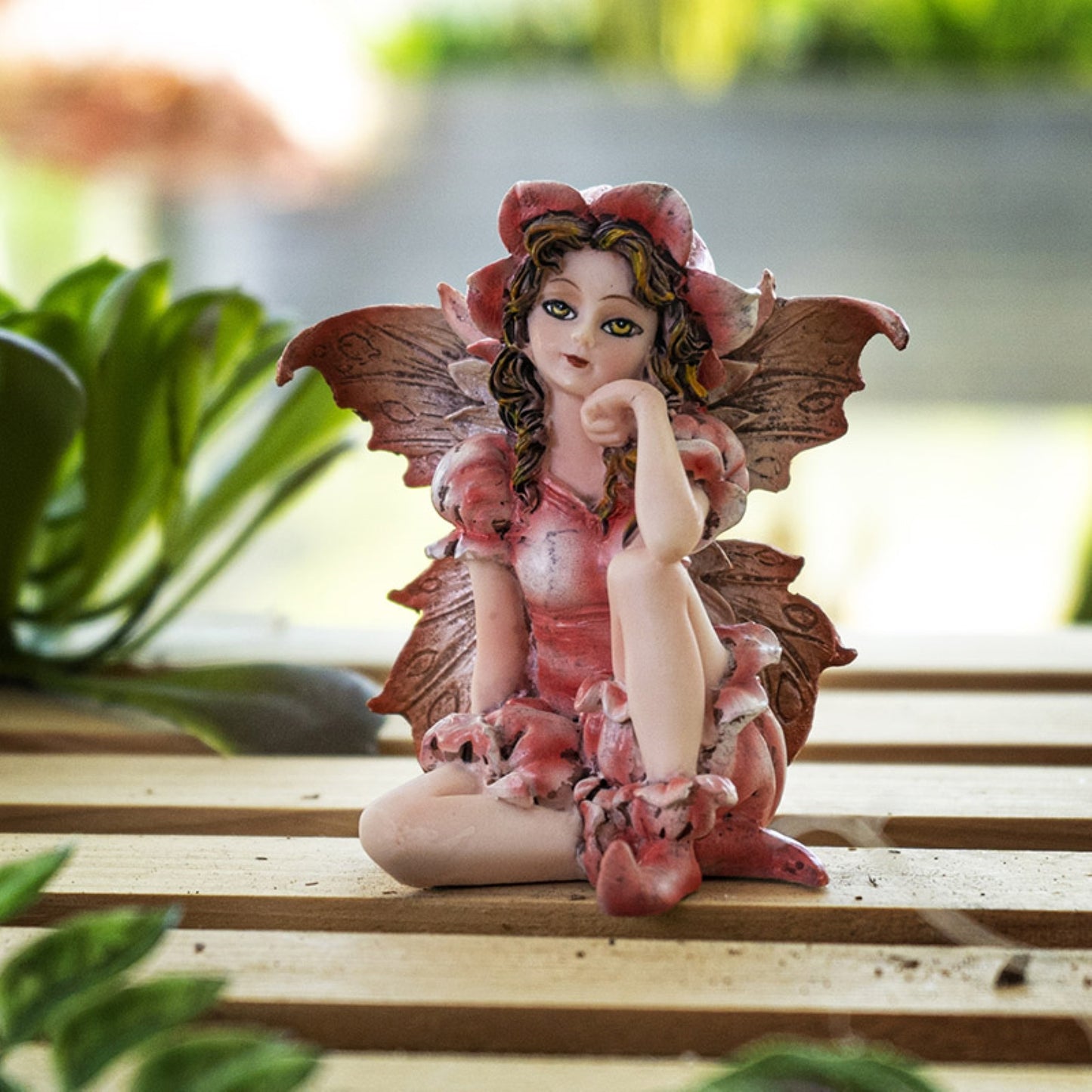 Fairy Garden Flower Fairy Decorative Mini Garden Figurine 3 Inch